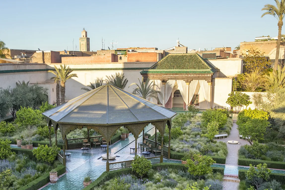 Le Jardin Secret, a restored palace garden in Marrakech