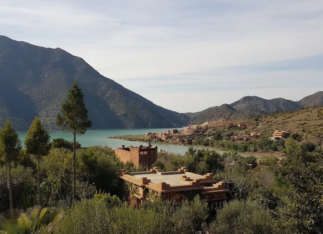 Ouirgane Valley in the foothills of the Atlas Mountains