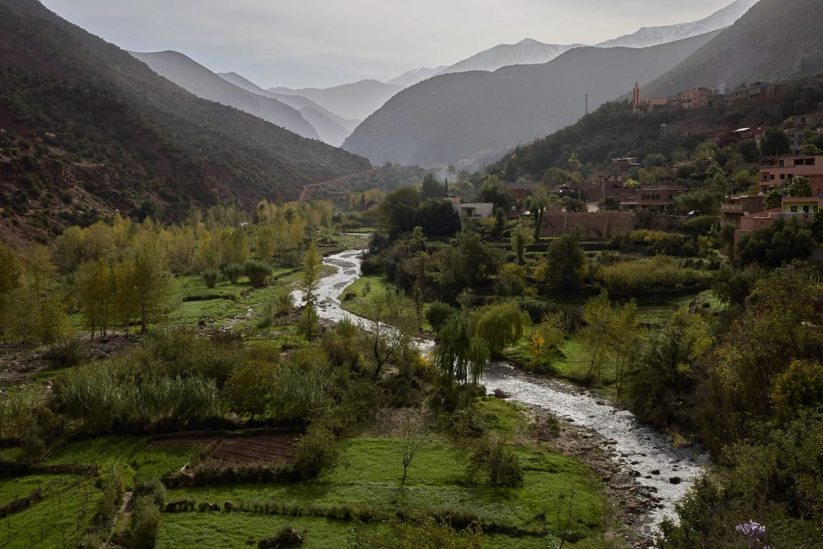 Ourika Valley in the High Atlas Mountains